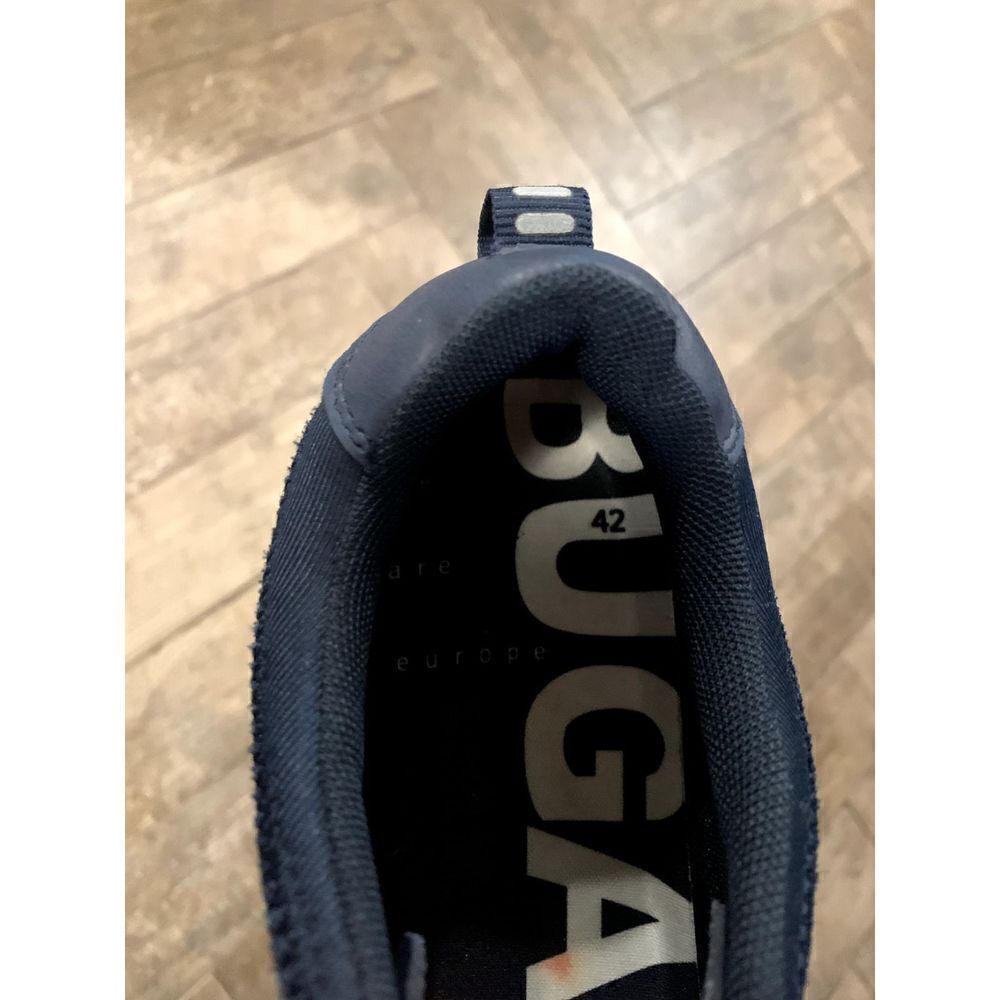 Bugatti Men's Sneaker Dark Blue Navy Perforated Size 42 (9us) - Picture 8 of 8